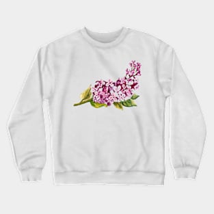 flower _Lilac Crewneck Sweatshirt